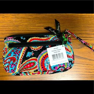 Vera Bradley Wristlet Parisian Paisley Clutch